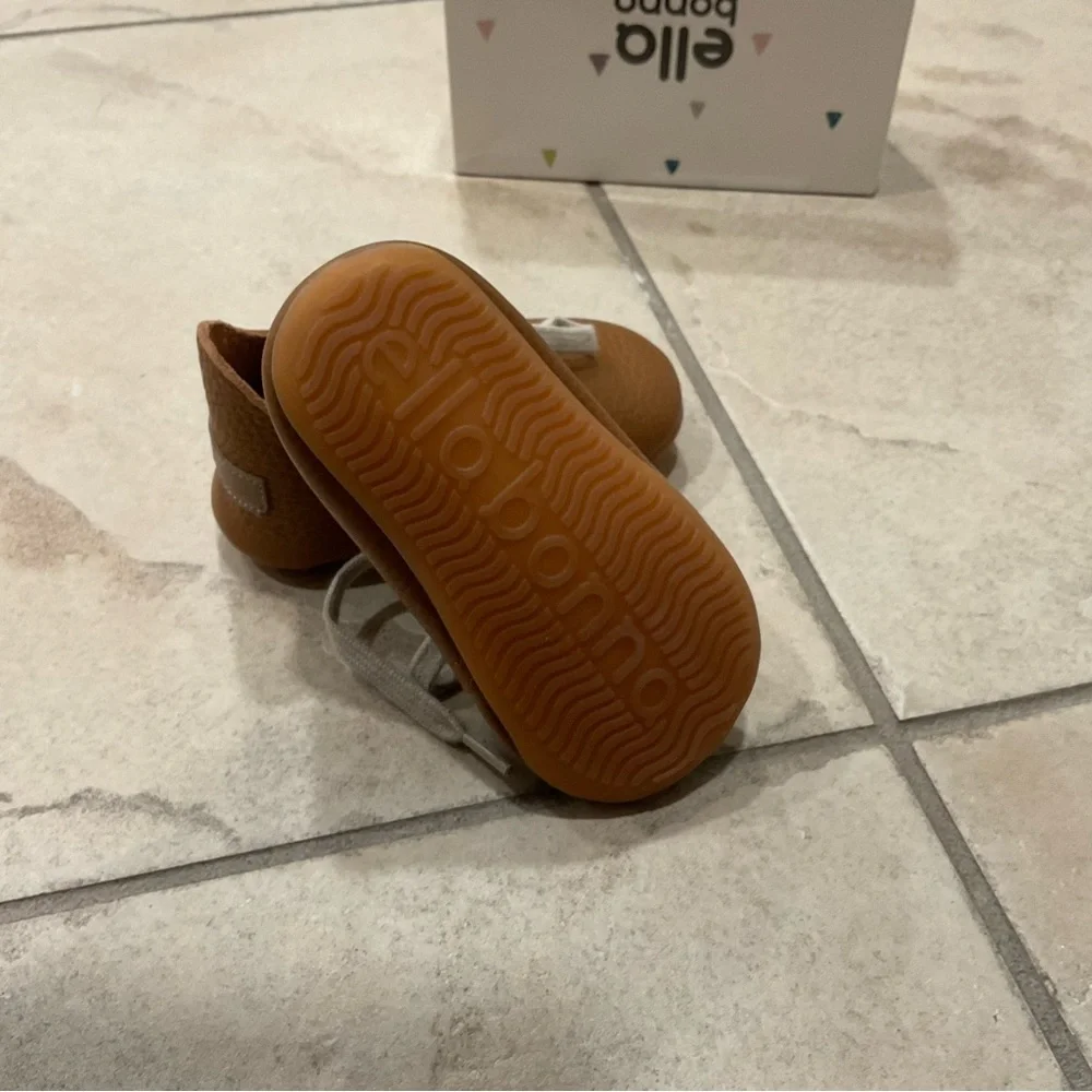 Ella bonna Brown Kids Shoes